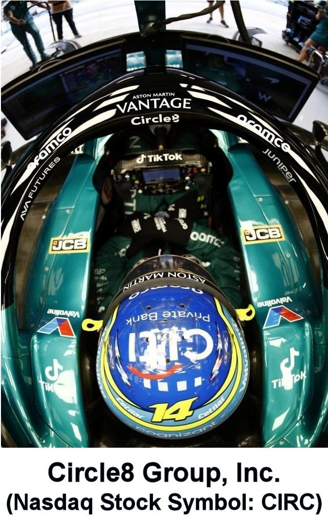 NASDAQ: CIRC and Formula 1 Racing Team up